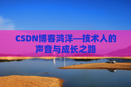 CSDN博客鸿洋—技术人的声音与成长之路