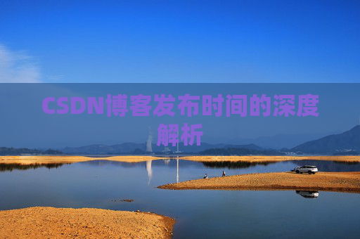 CSDN博客发布时间的深度解析
