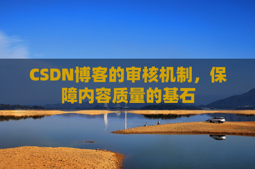 CSDN博客的审核机制，保障内容质量的基石
